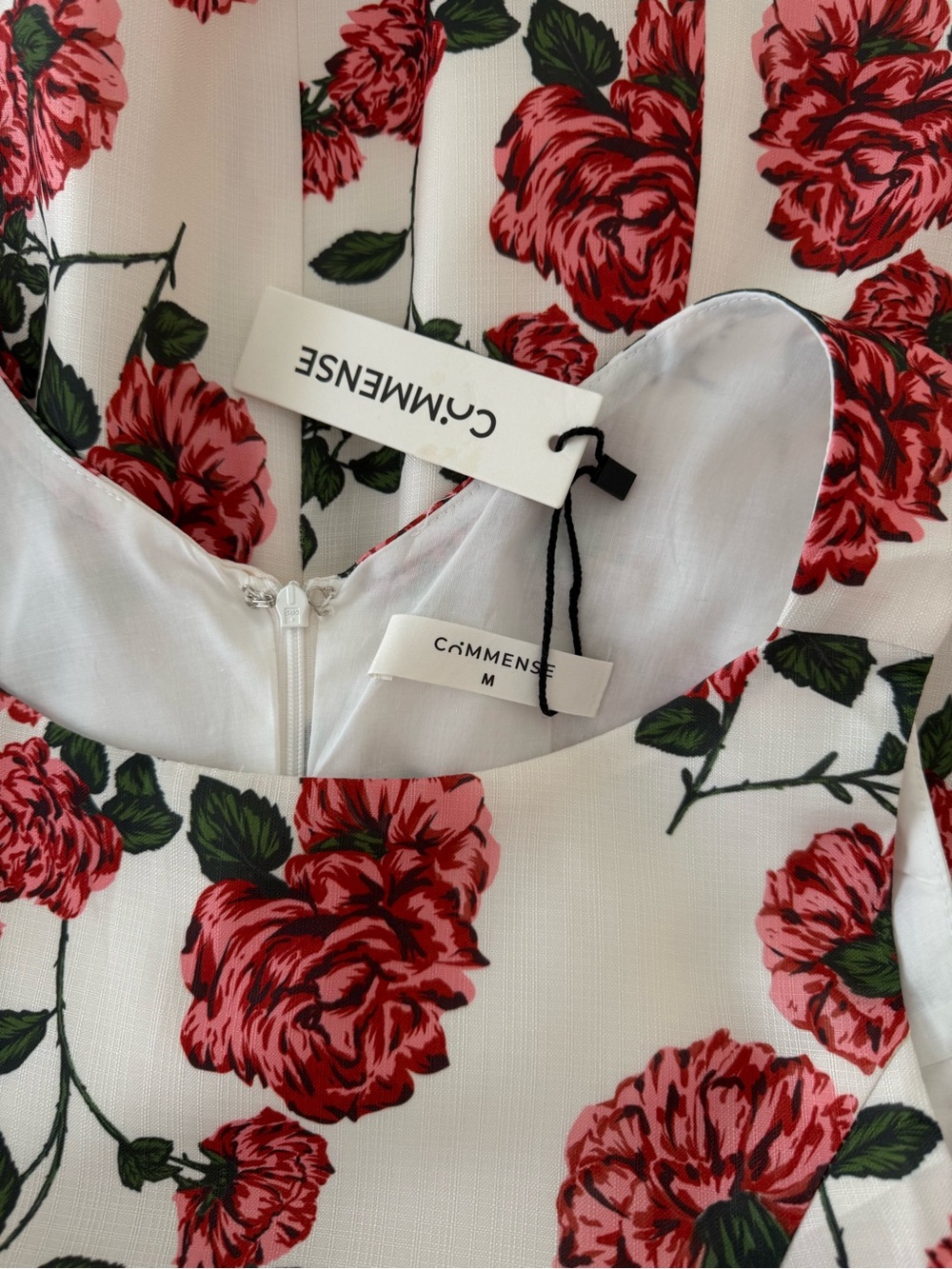 CoMMENSE Floral Printed Shift Dress Size M - Picture 5 of 8